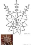 Pin von 태분 김 auf 뜨게실 | Weihnachts schneeflocken, Schneeflocken häkeln, Weihnachtsbäume häkeln