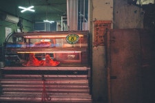 삼락동에서 구포로 가는 길목에 축산시장이 있다. 미취학 아동이던 시절에 엄마를 따라 가끔 갔었는데 풍경이 썩 유쾌하지 않았던 기억이 난다.... 