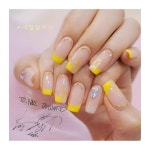 했어여💛 긴 바디른 소유했지만, 이쁜 쉐입을위해 열손가락 연장했! . #연장네일 #손톱연장 #소유네일” | 네일아트, 손톱, 젤네일