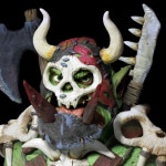 Orc Warrior Clay sculpting Tutorial (오크 칼라 클레이 피규어 만들기)