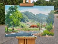 Shin _Jae Heung # 사생 ~ 초천1리 백양동 풍경/ 2022.5.19~Oil Painting/#유트브채널(신재흥) Shin _Jae Heung # 사생 ~ 초천1리... 