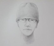 구하라 금고 도난사건 범인 추정 몽타주