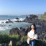 한담해안산책로에서 애월가는길 ღ˘ω˘ღ . . #제주도 #제주 #제주여행 #애월 #한담해안산책로 #바다 #전경 #힐링 #daily #selfie... 