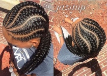 2 feed in braids에 관한 상위 25개 이상의 Pinterest 아이디어 | 무손상 헤어스타일, 보호장비 스타일 및 Ghana braids