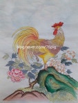 민화ㅡ인천민화ㅡ부평민화ㅡ닭그림 : 네이버 블로그 | 한국화, 새, 그림 그리기