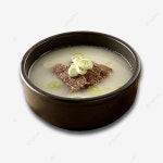 수프 클립 아트, 한국, 전통 음식 일러스트 PNG, 한국 특색 곰탕 이미지 벡터, PSD 파일 - Pngtree