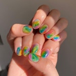 네일 바이 숙(Nail by Suk) | 바이소안 : BY SOAN’s Instagram photo: “#마블네일 #바이소안마블네일 🤍” in 2021 | Tumblr nail art, Nail art wedding...
