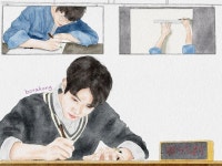 보라콩🟣🎨/ Julia쌤👩🏫🔤 on Instagram: “#그해우리는 #OurBelovedSummer EP06 오만과 편견 100 hours drawing 🖊 인상적이었던 고오... 