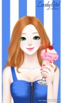 2016년 러블리걸 일러스트 모음_5 7번째 이미지 | Retratos de chicas, Dibujos de chicas, Fondo de pantalla de chica linda