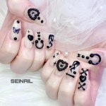 릴리 네일즈(Lily nail's) | Pin page Seika♡︎ㅤガーリーネイル/ゴテゴテネイル/3Dネイル on Instagram: "🎀◼️◼◼️️🎀 ㅤㅤㅤㅤㅤㅤㅤㅤㅤㅤㅤㅤㅤ...