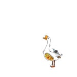 황금알을 낳는 거위, 결코 달콤하거나 만만치 않다. 신중 또 신중. . . #황금알을낳는거위 #goldengoose #drawing #scribbling... 