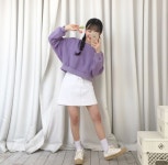 [언니가간다]11가지의 다채로운 컬러! 데일리 크롭맨투맨