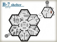 The honey bee under ground shelters that are prefab B-7 Shelter | 지하 주택, 평면도, 약국 디자인