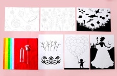 습자지 미술 놀이