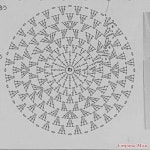 st.에 있는 Rosa si님의 핀 | 뜨개질, 원형 러그, 코바늘