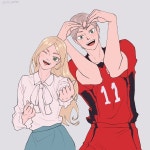 신사 on Twitter: 남매…  | Haikyuu anime, Haikyuu fanart, Haikyuu characters