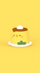 피우피우 디저트 배경 _ Yellow [폰배경,바탕화면,스마트폰배경,피우피우배경, 피우피우]