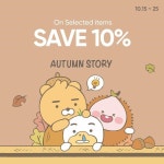 Instagram의 KAKAO FRIENDS님: “Let’s welcome sweater weather and celebrate! Head to our official online store NOW through 10/25... 