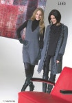 lang yarns 237.0001 fatto a mano nr 183 collection seite 6 modell 5 6 mohair luxe lame | 니트