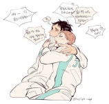 #하이큐 #haikyuu #마츠카와 #하나마키 #matsukawa #hanamaki #松花 #마츠하나 | 캐릭터 일러스트, 귀여운 그림, 귀여운 만화 그림