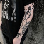 simpletattoo #블랙워크 #홍대타투 #타투 #감성타투 #꽃타투 #일러스트타투 #낙서타투 #타투이벤트 #여자타투 #블랙... 