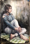 순수회화의 중심 가온미술학원 | Human figure sketches, Figure painting, Female art painting