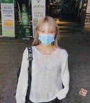 소윤 on Instagram: “😷💙”