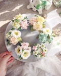 Butter cream flower cake&class в Instagram: «Cupcakes🧚🏻♂️ #buttercreamflowers#버터크림플라워케... 