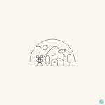 자연농장 로고 일러스트 ai 독점 다운로드 download natural farm logo
