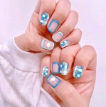 • Nail Design 여름에도 Check! 체크네일 : 네이버 블로그 | 네일 디자인, 네일 아이디어, 네일아트 디자인