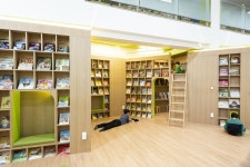 Unfolding Bookshelves 중흥초등학교 - OA-LAB