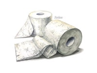 휴지 채색(Tissue watercolor painting)