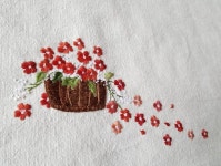 이미지: 식물 꽃 | Flower embroidery designs, Hand embroidery designs, Embroidery motifs
