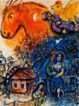 [샤갈]색의 연금술사 샤갈 색의 마술사 샤갈 초현실주의 샤갈 작품모음 | Chagall paintings, Marc chagall, Painting