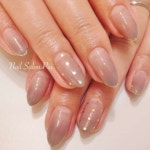 Nail Salon Piuさんの冬ネイル オーバル ホロのネイル | 그라데이션