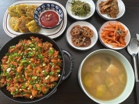 새벽 2시에 오아 여친이 직접 차려준 밥상 인증샷