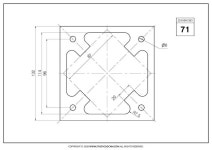 STUDYCADCAM 2D CAD 연습 71 (PDF) - Payhip in 2024 | Geometric drawing, Technical drawing, Autocad