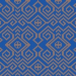 니트 패턴 질감 디자인 | 프리미엄 벡터