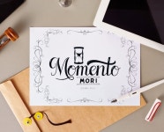 [단비의 영문캘리] . Momonto Mori(모멘토 모리)_죽음을 기억하라 . 중세 수도사들은 만날 때 ‘모멘... | 중세