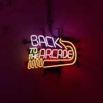 #망원동카페#지능계발#아케이드#수제맥주#커피#오락실#장우혁 | Neon signs, Neon, Neon lighting