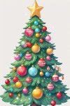Pin by Seoyeon Boo on 트리 | Christmas tree pictures, Animated christmas tree, Christmas tree drawing