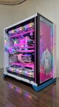 Watercooling Pink pc, lianli lol, custom pc 핑크컴퓨터 커스텀수냉 pc - 2022