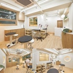 화이트우드톤 카페같은 분위기의 애견미용실 인테리어 (강남구 역삼동)