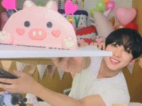 [220811] Stray Kids Vlive : 생일 마지막은 스테이랑🐷🐰💕 in 2022 | Kids, Little pigs, Kids pictures