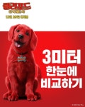 클리포드의 3미터 슈퍼 사이즈 한눈에 체감해보기 #왕크왕귀 <클리포드 더 빅 레드 독> ... 왕크왕귀,클리포...