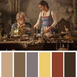#미녀와야수 #beautyandbeast #color #컬러팔레트 #컬러공부 #영화 #colorpalette