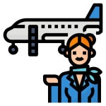 아티스트가 디자인한 여 승무원 종의 무료 아이콘 아티스트가 디자인한 여 승무원 종의 무료 아이콘 | Free icons, Logo sticker... 