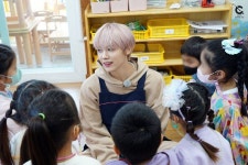 Pin page 230523 [C-BOX] <크래비티 파크> 어린이집 특집 비하인드 | Lucia, Groovy, School