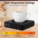 ✨ Coffee Mug Warmer with Auto Off Timer, Coffee Cup Warmer for Desk with Auto ON/Off, Coffee Warmer for Desk Auto Shut Off with... 