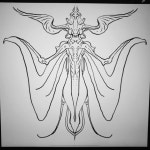 kim(@moreumkim)님: 라인 드로잉 과정영상 #크리쳐 #드로잉 #프리드로잉 #프로크리에이트 #라인드로잉 #moreum #tattoo... 